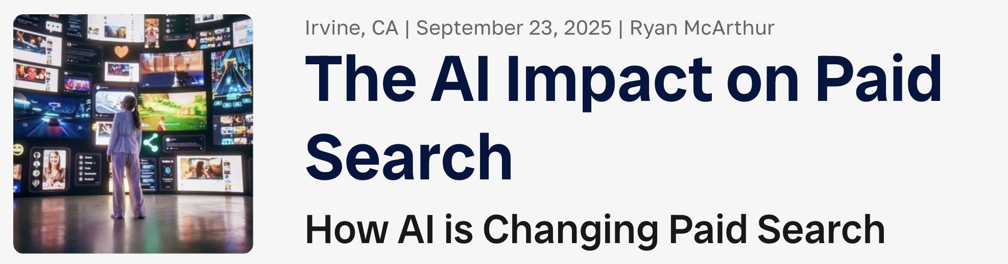 The AI Impact on Paid Search | USIM